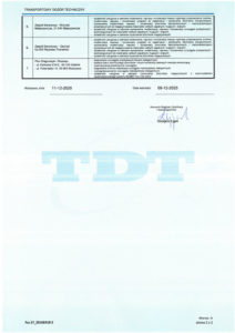 licencja na certyfikat 22301 2/2